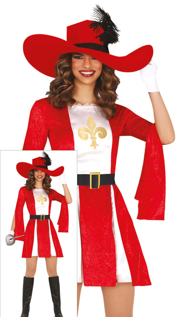 Costume da moschettiere donna