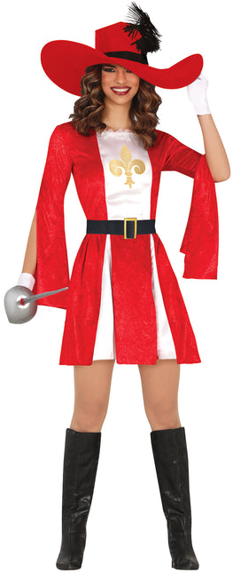 Costume da moschettiere donna