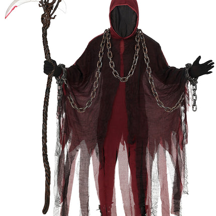 Halloween Kostuum Rood Heren Mysterieus