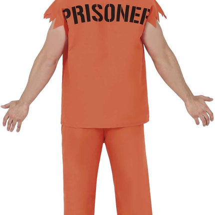 Costume di Halloween da prigioniero per uomo
