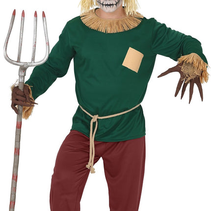Costume di Halloween da uomo: spaventapasseri