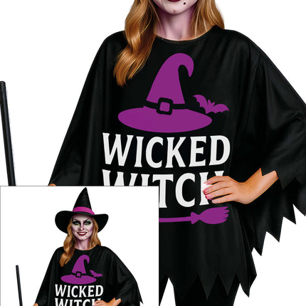 Poncho di Halloween da donna "Good Geks"