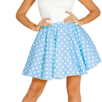 Costume Grease Donna Blu