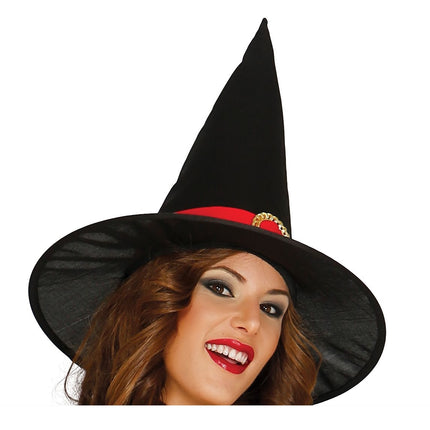 Costume Halloween Donna Strega Rosso