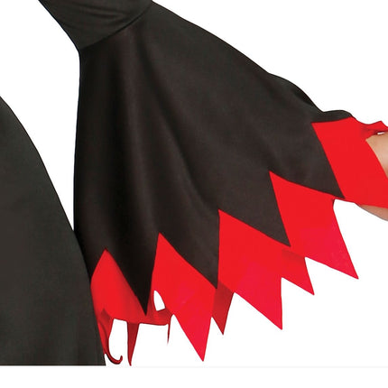 Costume Halloween Donna Strega Rosso