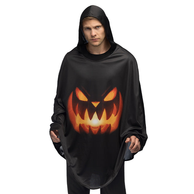 Poncho zucca di Halloween
