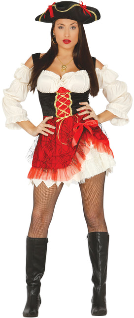 Piratesuit Donna Rosso