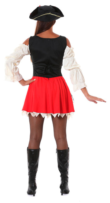 Piratesuit Donna Rosso