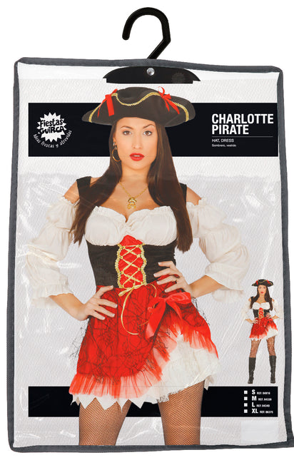 Piratesuit Donna Rosso