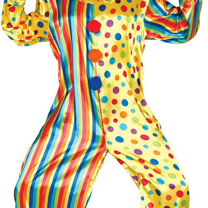 Abito da clown Uomini colorati