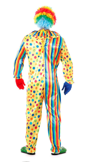 Abito da clown Uomini colorati