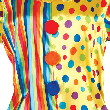 Abito da clown Uomini colorati