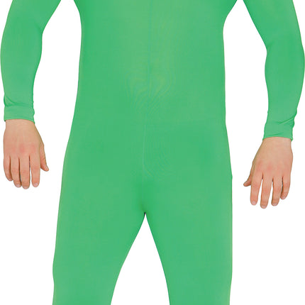 Costume da Tuta Seconda Pelle Uomo Verde