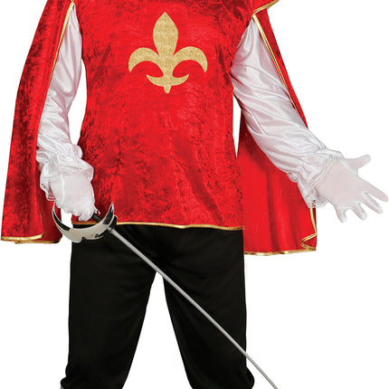Costume da moschettiere uomo