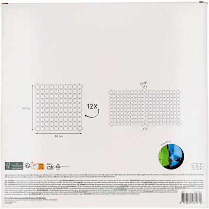Tenda colorata per porta 30 cm 12 pezzi