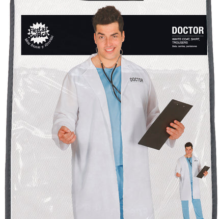 Costume da medico uomo bianco