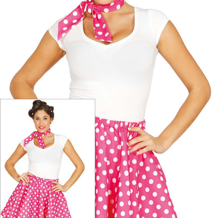 Set di costumi Grease Rosa anni '50 Donna L
