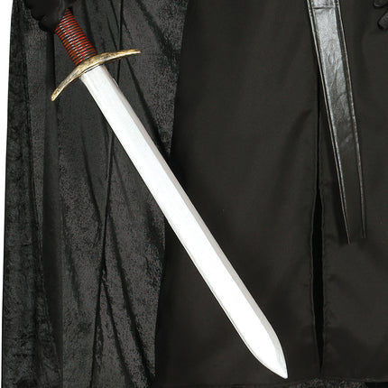 Costume Medievale Leader Nero