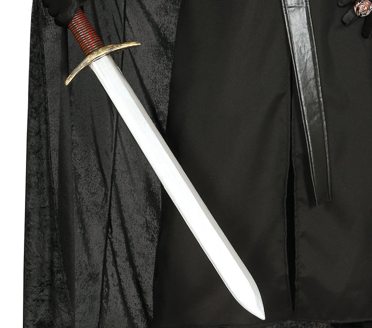 Costume Medievale Leader Nero