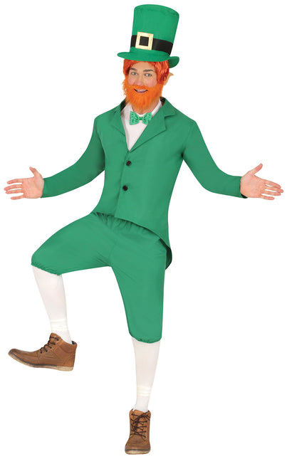 St. Costume di San Patrizio da gnomo verde per uomo