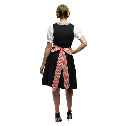 Rosso Nero Abito Dirndl Oktoberfest Donna