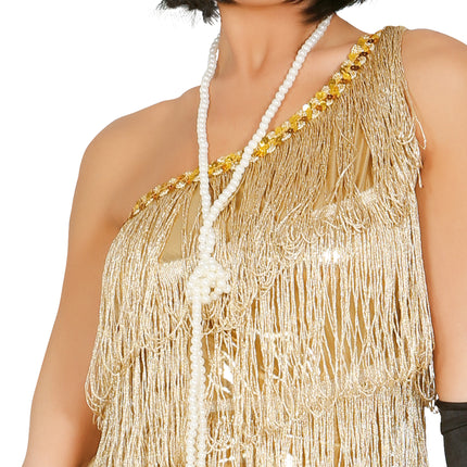 Abito Charleston Oro Donna