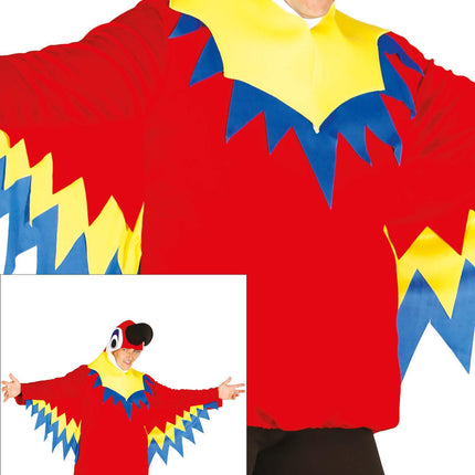 Costume da pappagallo L