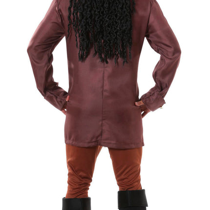Costume da pirata marrone