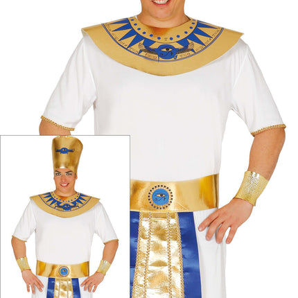 Costume da faraone bianco