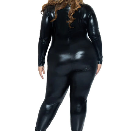 Tuta nera da donna Leg Avenue