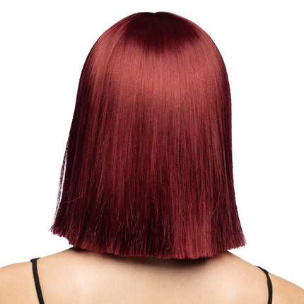 Parrucca Djamilla color terra di Siena