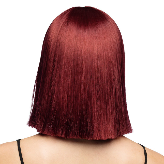 Parrucca Djamilla color terra di Siena