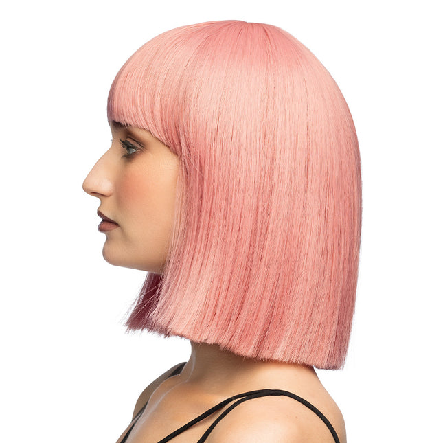 Parrucca Djamilla rosa corallo