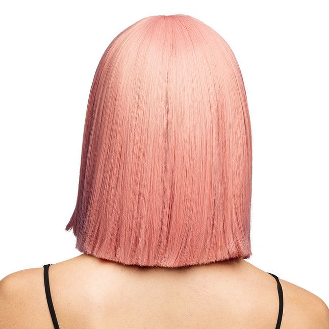 Parrucca Djamilla rosa corallo