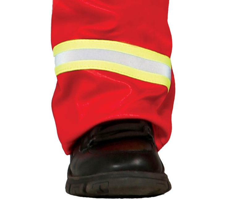 Tuta da vigile del fuoco bambino rosso