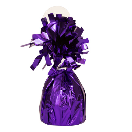 Peso del palloncino viola 21 cm