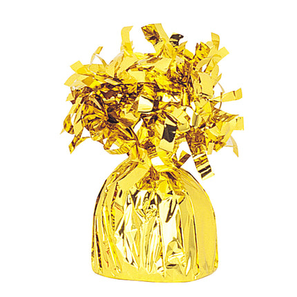 Frange peso palloncino oro 21 cm