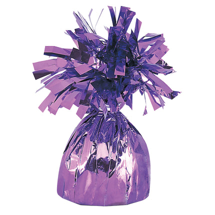 Frange di peso per palloncini viola da 21 cm