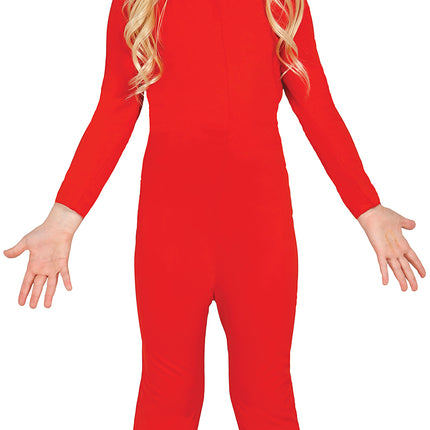 Tuta Second Skin Bambino Rosso