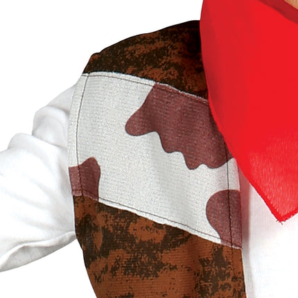 Costume da cowboy bambino marrone