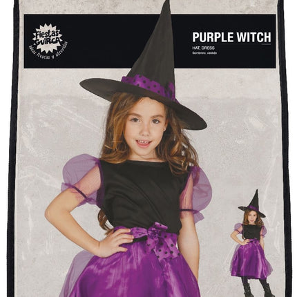 Vestito di Halloween Bambino Viola