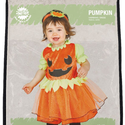 Vestito di Halloween da zucca per bambino