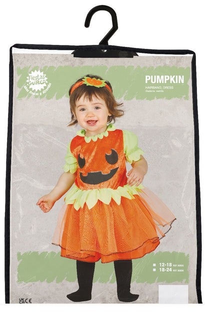 Vestito di Halloween da zucca per bambino