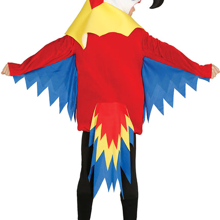 Costume da pappagallo bambino
