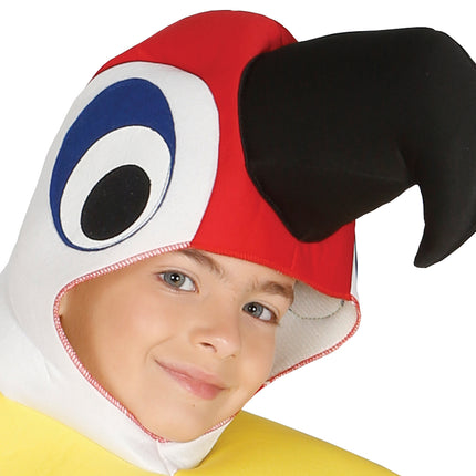 Costume da pappagallo bambino