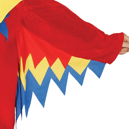 Costume da pappagallo bambino