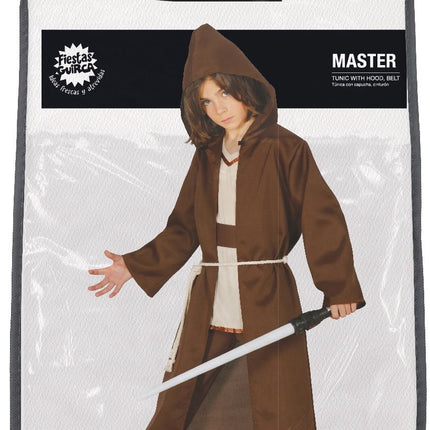 Costume da soldato spaziale marrone per bambino