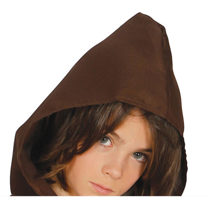 Costume da soldato spaziale marrone per bambino