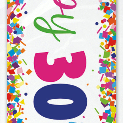 Striscione Buon Compleanno 30 Anni 2,74m