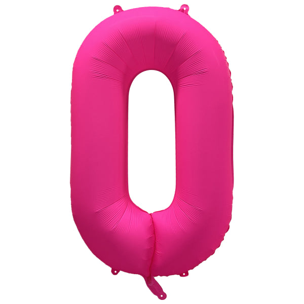 Palloncino 0 Year Figure Rosa Neon Vuoto 86cm